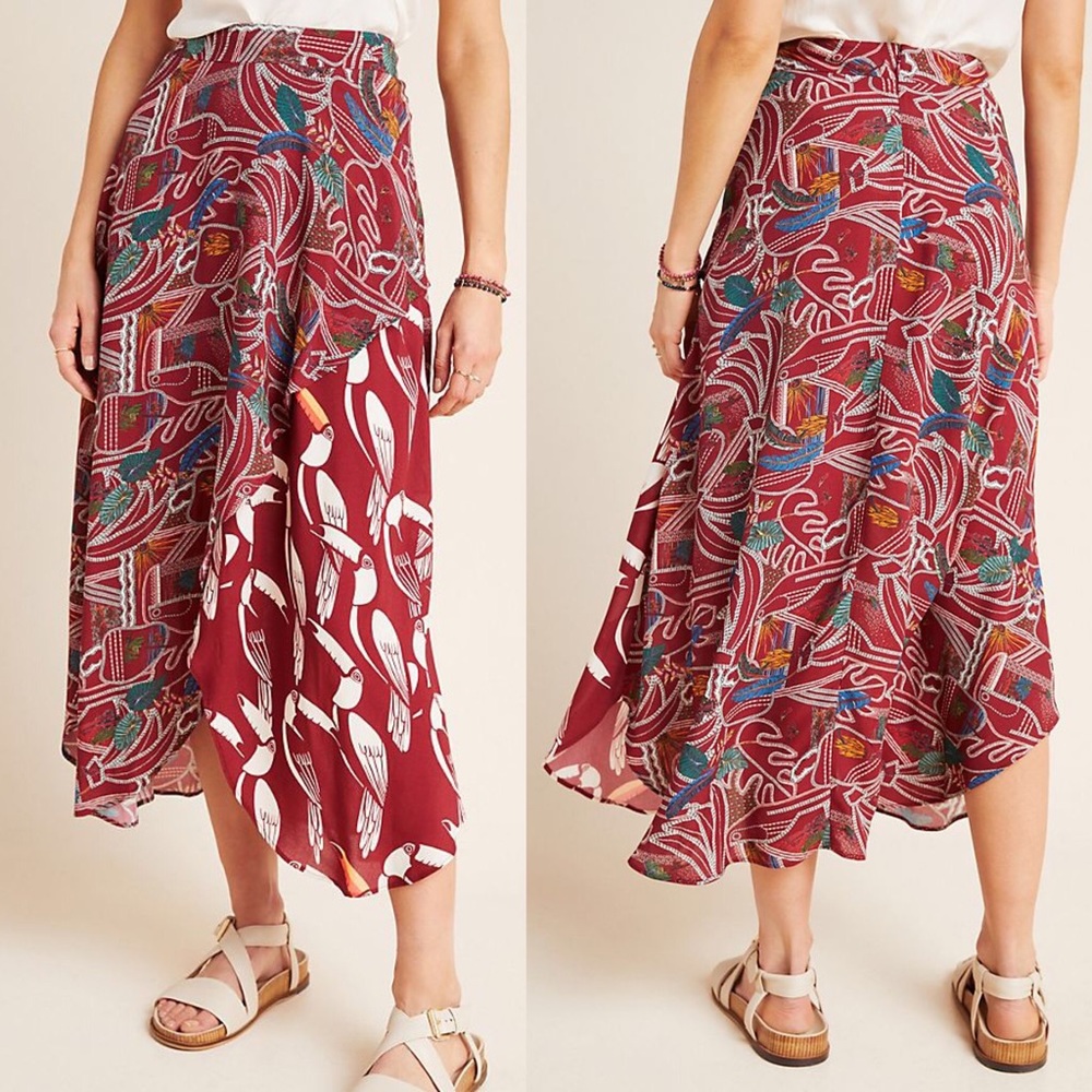 Farm Rio Culebra midi skirt NWT
